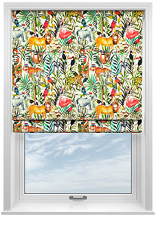 King of the Jungle, Safari - Twist&Fit Roman Blind